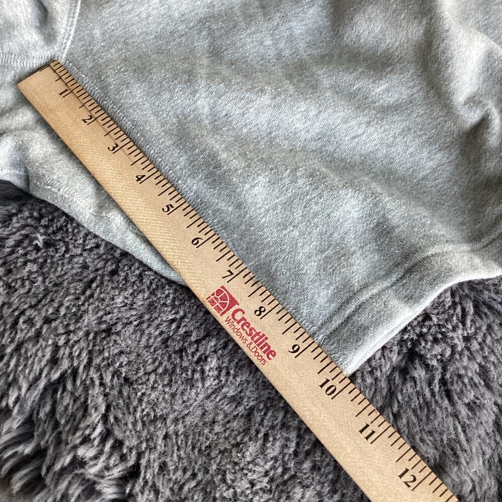 Brady Mens Drawstring Pockets Wordmark Fleece Sweat Shorts Heather Gray Size XXL - Picture 9 of 10